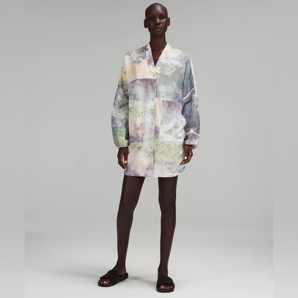 🆕💙 Lululemon LAB Oversized Vented Jacket - Apparition Multi - Picture 12 of 14